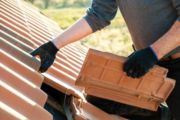 Tile roofing