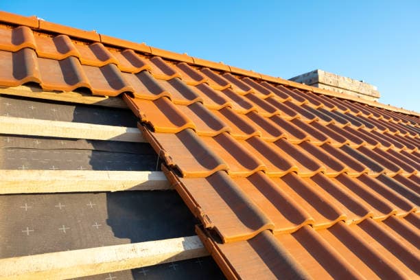 Slate roofing